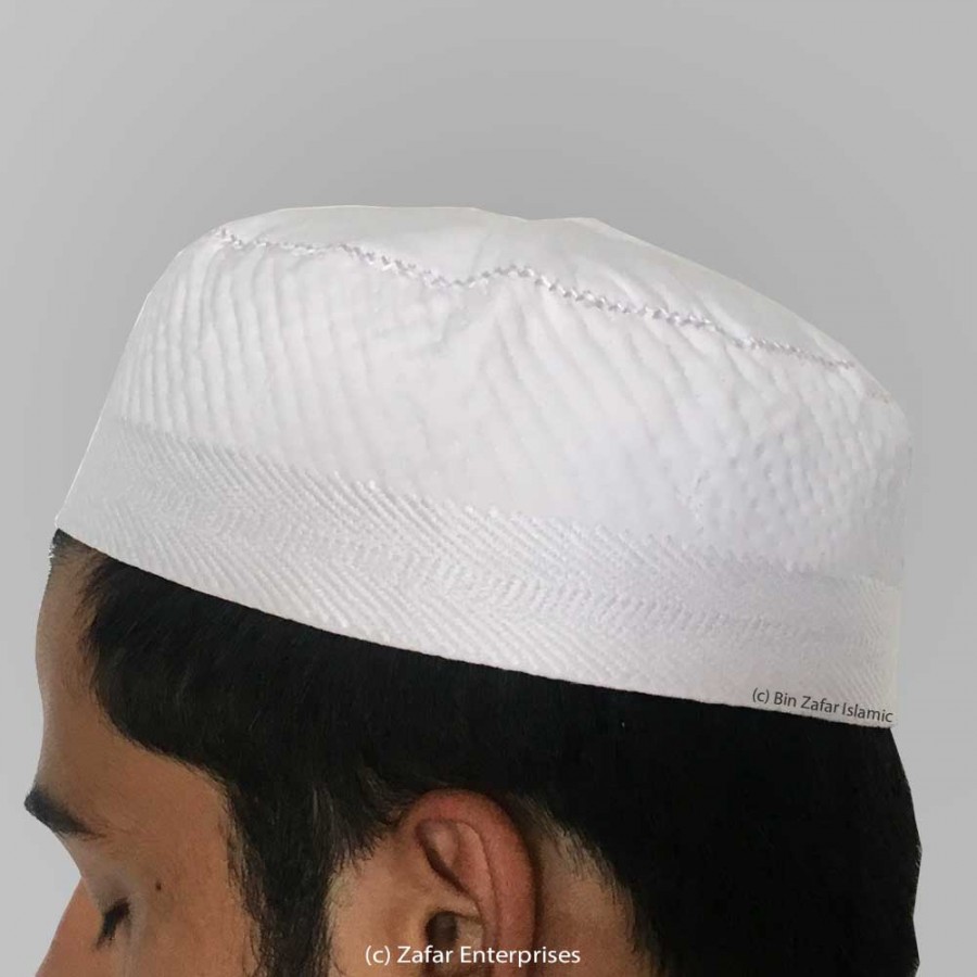 Pure Cotton Original Boqus Cap AKA Junaid Jamshed's Cap Imported From Saudi Arabia